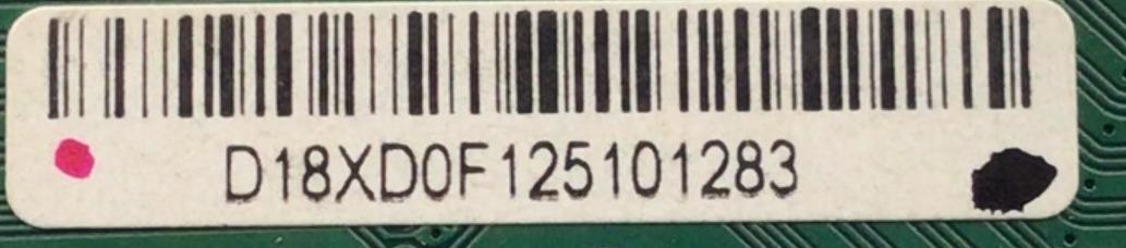 MAIN PARA SMART TV PHILIPS / NUMERO DE PARTE D18XDF / BAD780G0201 / D18XD0F125101283 / DISPLAY HV650QUB-F9D / MODELO 65PFL5766/F7 - Imagen 2